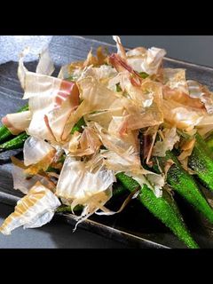 オクラのめんつゆバター炒め-レシピのメイン写真