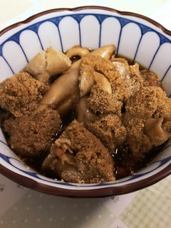 タチウオの卵の煮付け-レシピのメイン写真