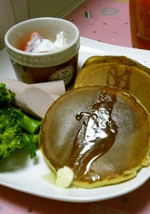 シンプルパンケーキ-レシピのメイン写真
