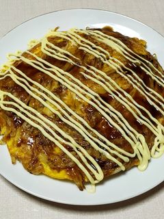 お好み焼きみたいなもやしのとんぺい焼き-レシピのメイン写真
