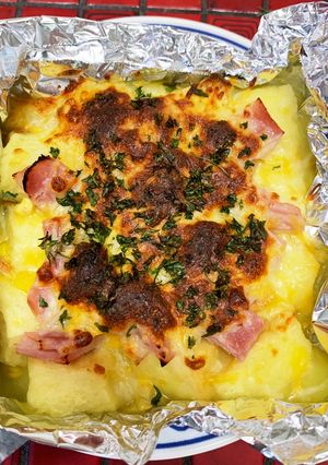簡単!パンとコーンスープでパングラタン-レシピのメイン写真
