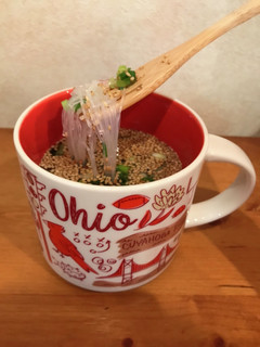 お鍋使わずにすぐ出来る春雨スープ-レシピのメイン写真