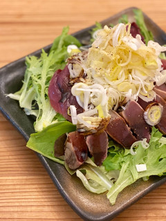 カツオのサラダ仕立て バルサミコソース-レシピのメイン写真