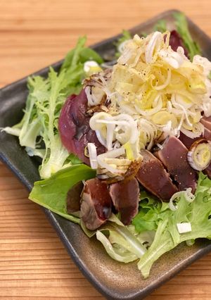 カツオのサラダ仕立て バルサミコソース-レシピのメイン写真