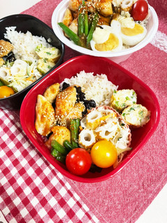20220904お留守番弁当-レシピのメイン写真