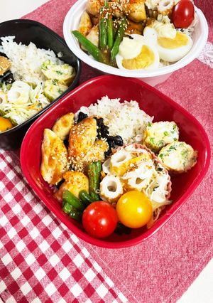 20220904お留守番弁当-レシピのメイン写真