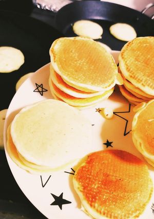 手づかみ食べ パンケーキ-レシピのメイン写真