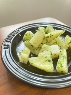 離乳食・幼児食にレンジで簡単青のりポテト-レシピのメイン写真