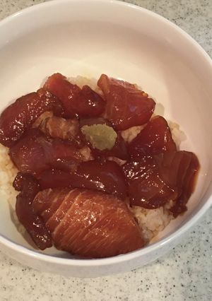 マグロの漬け丼-レシピのメイン写真