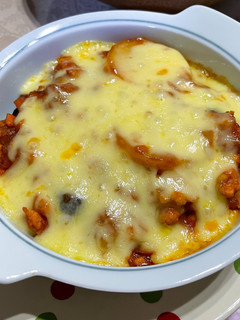 ミートソースのチーズ焼き(トマト缶不要)-レシピのメイン写真