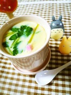 残った鍋のだし汁で茶碗蒸し♬-レシピのメイン写真