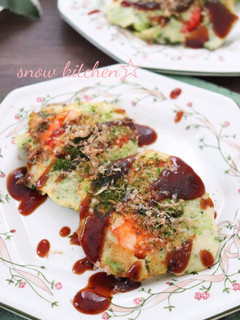 海老とブロッコリーのお好み焼き風-レシピのメイン写真