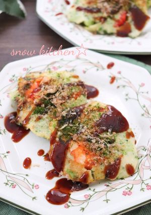 海老とブロッコリーのお好み焼き風-レシピのメイン写真