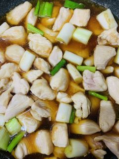 ねぎまのテリヤキ餡かけサラダ♬☆-レシピのメイン写真
