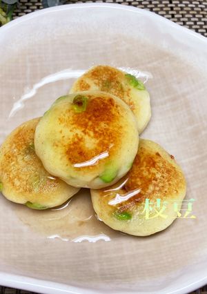 あんかけ枝豆☆いももち-レシピのメイン写真
