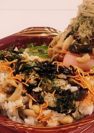 “ベビラーしめじごま昆布煮混ぜ飯”-レシピのメイン写真