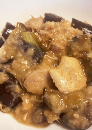 超楽々　鶏肉と茄子のみぞれ煮-レシピのメイン写真
