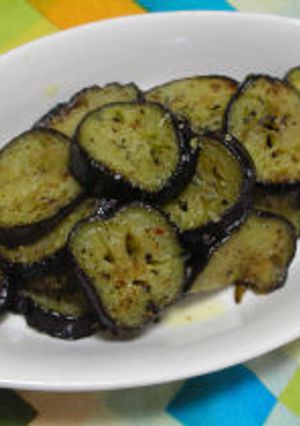 簡単すぎる★ナスの塩炒め(イタリアン編)-レシピのメイン写真