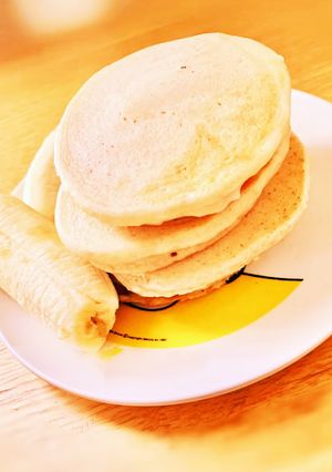 卵小麦不使用バナナホットケーキ-レシピのメイン写真