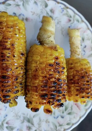 至高のとうもろこし炭火焼き〜バター醤油〜-レシピのメイン写真