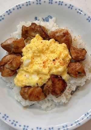 焼き鳥の親子丼-レシピのメイン写真
