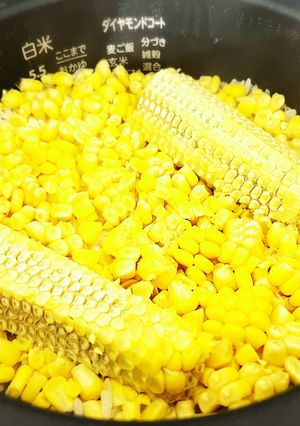 炊飯器で簡単！とうもろこしご飯-レシピのメイン写真