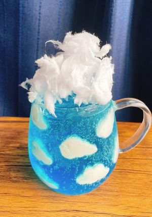 雲グミで作る☆雲ソーダ♪-レシピのメイン写真