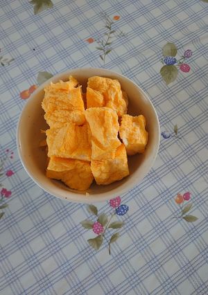 甘さ控えめカボチャシフォンケーキ-レシピのメイン写真