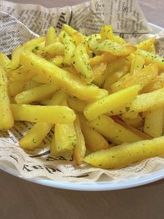 揚げずに簡単♪のり塩フライドポテト-レシピのメイン写真