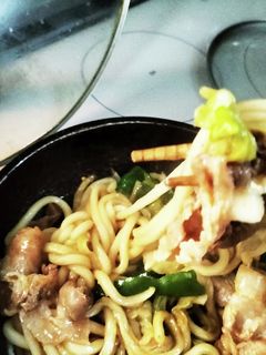 厨房ばあばぁ!焼きうどん。-レシピのメイン写真