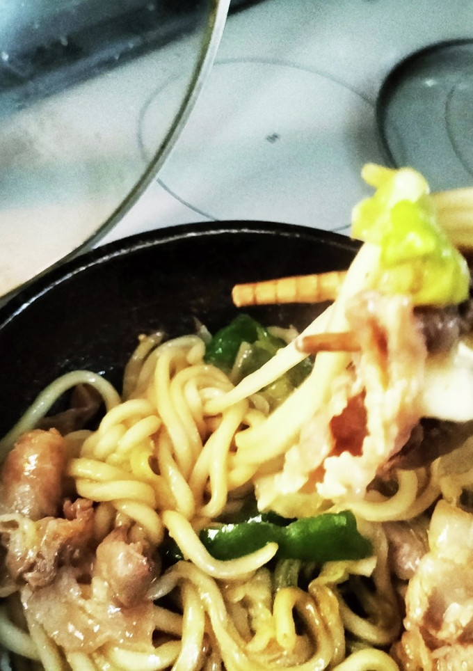 厨房ばあばぁ!焼きうどん。-レシピのメイン写真
