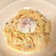 牛乳で簡単!シーフードクリームパスタ♡
