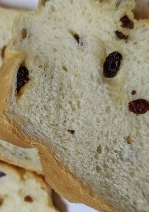 レーズン入り生食パン-レシピのメイン写真