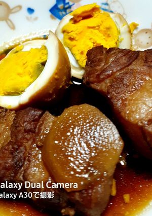 豚バラ角煮-レシピのメイン写真