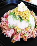 ホットプレートで簡単にペッパーランチ