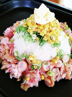 ホットプレートで簡単にペッパーランチ-レシピのメイン写真