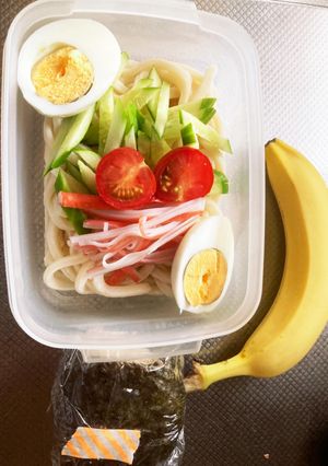 冷凍うどんで♪お弁当用サラダうどん-レシピのメイン写真