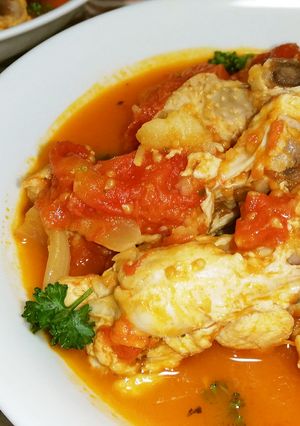 手羽元のミニトマト煮込み-レシピのメイン写真