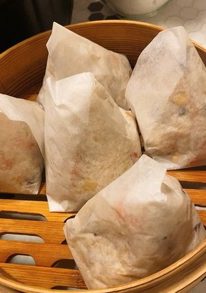 中華ちまき★クッキングシートでの包み方-レシピのメイン写真