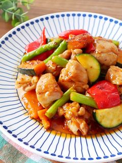 鶏肉のハニーマスタード炒め-レシピのメイン写真