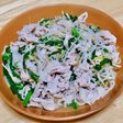 豚バラとニラもやしの酒蒸し