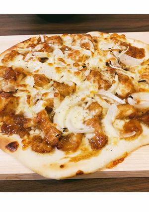 照り焼きチキンピザ-レシピのメイン写真