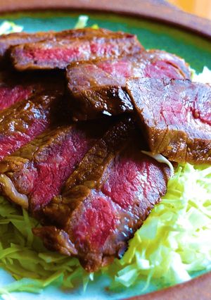 牛肉の味噌漬けステーキ-レシピのメイン写真