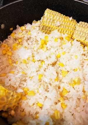 シンプルなとうもろこしご飯-レシピのメイン写真