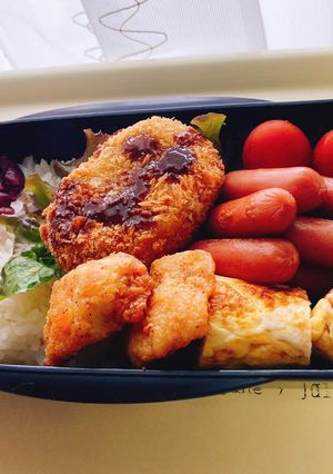 男子高校生弁当55＊2022/08/18-レシピのメイン写真