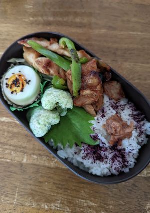 JK☆豚肉とピーマンの焼肉弁当♪-レシピのメイン写真