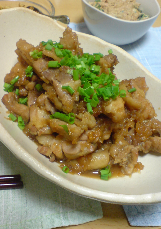 鶏モモ肉のみぞれ煮-レシピのメイン写真