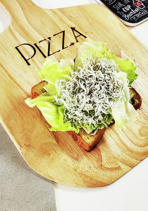 大葉ジェノベーゼのしらすトースト-レシピのメイン写真
