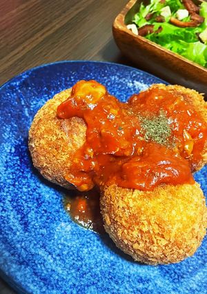 簡単チーズライスボール-レシピのメイン写真