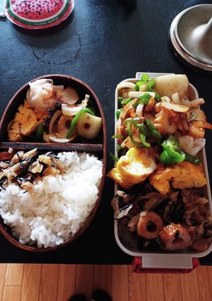 今日のムスコ弁当48-レシピのメイン写真